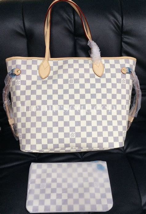 louis vuitton neverfull azur replica|false louis vuitton prints.